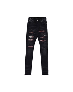 Джинсы Tie Dye Bandana Thrasher Jeans, Aged Black Amiri