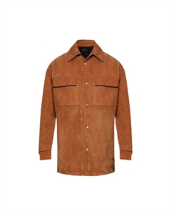 Рубашка MA Quad Suede Overshirt, Golden Coast Amiri