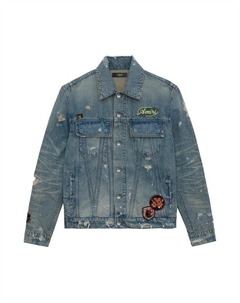 Куртка Vintage Pegasus Trucker Jacket, Antique Indigo Amiri