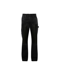 Джинсы Embossed Croc Carpenter Jeans, Dusk Black Amiri