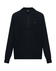 Поло на пуговицах, зеленый Lacoste