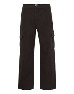 Свободные брюки-карго Nait Alann Elas, Black Solid