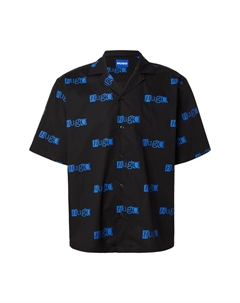 Рубашка на пуговицах Comfort fit Eligino, Black Hugo