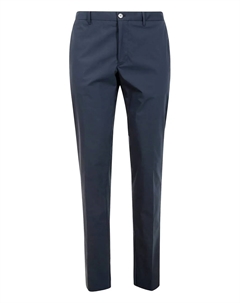 Брюки строгого кроя, синий Incotex
