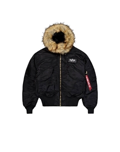 Зимняя куртка 45/P Hooded, Black Alpha industries