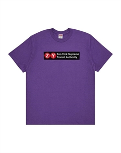 Футболка x Zoo York Transit Tee, Purple Supreme