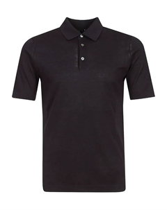 Хлопковое поло на трех пуговицах, синий Alpha industries