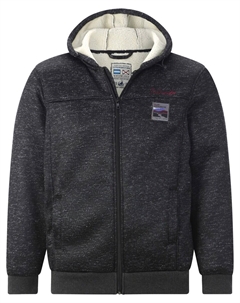 Худи с капюшоном на молнии Mikrikson, Dark grey Jan vanderstorm