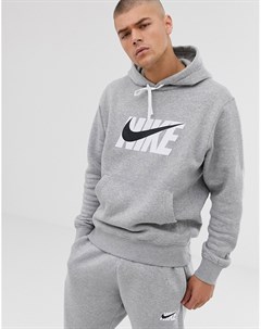 Серый спортивный костюм Nike