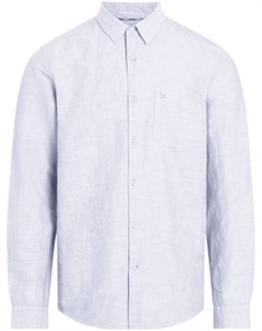 Рубашка на пуговицах классического кроя, Pastel blue Calvin klein