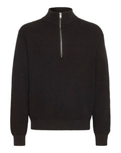 Свитер SDRIVER HALFZIP, Black Solid