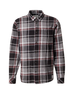 Рубашка на пуговицах классического кроя Craig, Anthracite/Light grey Solid