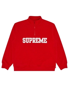 Пуловер Collegiate Half Zip Pullover, Red Supreme