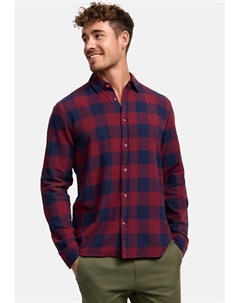 Рубашка на пуговицах классического кроя, Purple Indicode jeans