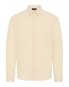 Рубашка на пуговицах Comfort fit Monko, Cream Indicode jeans