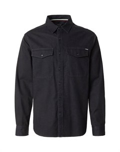 Рубашка на пуговицах классического кроя, Black denim Replay