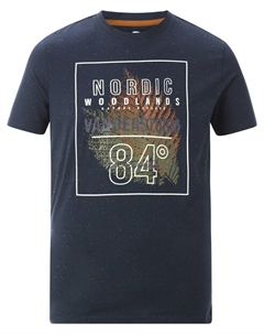 Футболка Knutvik, Dark blue Jan vanderstorm