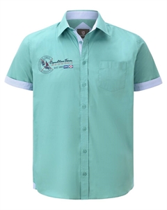 Рубашка на пуговицах Comfort fit Fynnjard, Light blue Jan vanderstorm