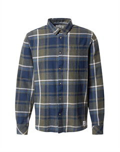 Рубашка на пуговицах классического кроя, Olive Solid