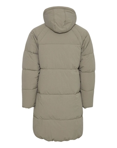 Зимнее пальто Milo, Dark beige Solid