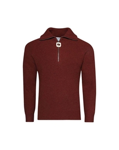 Толстовка Half Zip Jumper, Rust Jw anderson