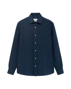 Рубашка на пуговицах классического кроя AVISPA, Navy Mango man