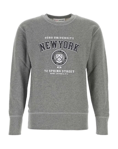 Свитшот X Marc Jacobs The Shrunken NY с круглым вырезом, серый A.p.c.