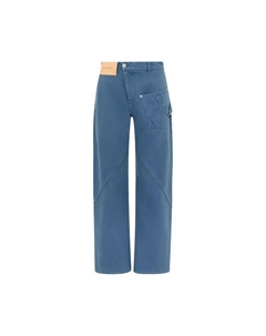 Брюки Twisted Workwear Trousers, Steel Blue Jw anderson