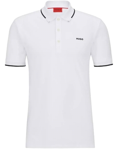 Рубашка поло Dinoso, белый Hugo