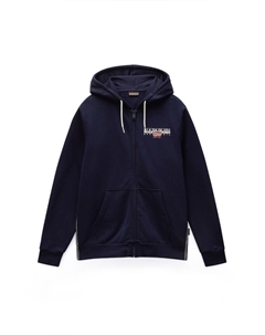 Худи с капюшоном на молнии B-Aylmer, Night blue Napapijri