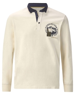 Футболка Olsland, Wool white Jan vanderstorm