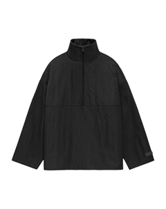 Пуловер Textured Nylon Halfzip Pullover, Black Fear of god essentials