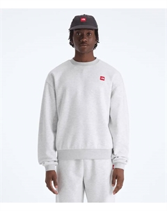 Мужская толстовка TNF Red Box Crew, TNF Classic Grey Heather The north face