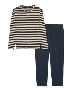 Длинная пижама Marc OPolo Mix & Match, Beige/Dark blue Marc o'polo