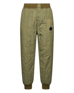Стеганые тренировочные брюки с накладными карманами GD, зеленый C.p. company