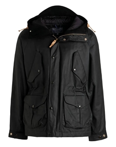 Новая куртка Fisherman с клапанами на карманах, черный Ceccarelli