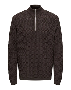 Свитер  ONSLEONARD, Dark brown Only & sons