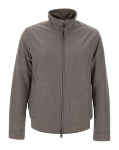 Бомбер с высоким воротником, серый Duno