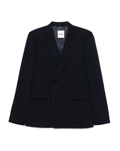 Двубортный пиджак, синий Sandro