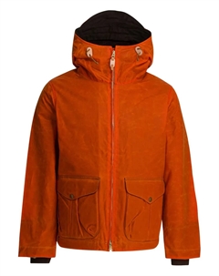 Хлопковая куртка с капюшоном, оранжевый Ceccarelli