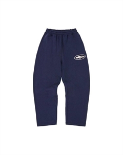Спортивные брюки Island Puff Print Open Hem Sweatpant, Navy Corteiz