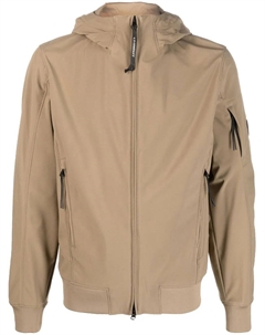 Куртка с капюшоном и декором Lens, коричневый C.p. company