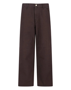 Брюки прямого кроя, коричневый Carhartt wip