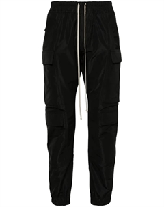 Зауженные брюки Mastodon Megacargo, черный Rick owens