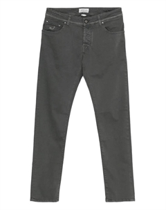 Брюки с вышитым логотипом, серый Jacob cohen