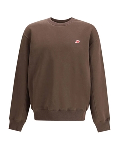 Сделано в США базовый свитшот с круглым вырезом, коричневый New balance