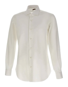 Рубашка с классическим воротником, белый Barba