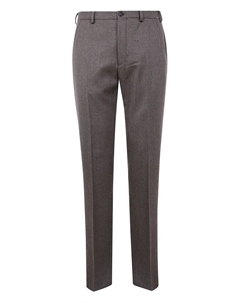 Шерстяные брюки, коричневый Incotex