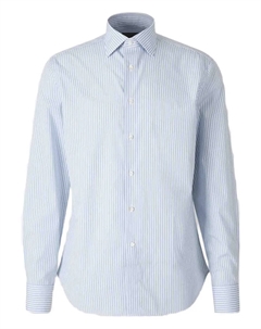 Рубашка в полоску, синий Canali