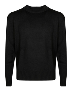 Джемпер с декоративными швами, черный Paolo pecora